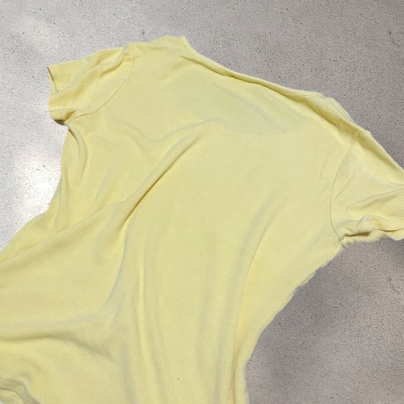 Chanel Yellow Cotton Tee - Picture 2 of 3